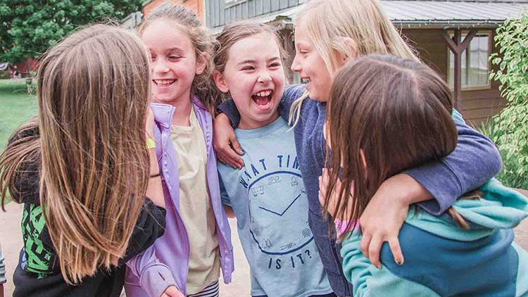 CRISTA Camps Schools - Girls Laughing at Camp